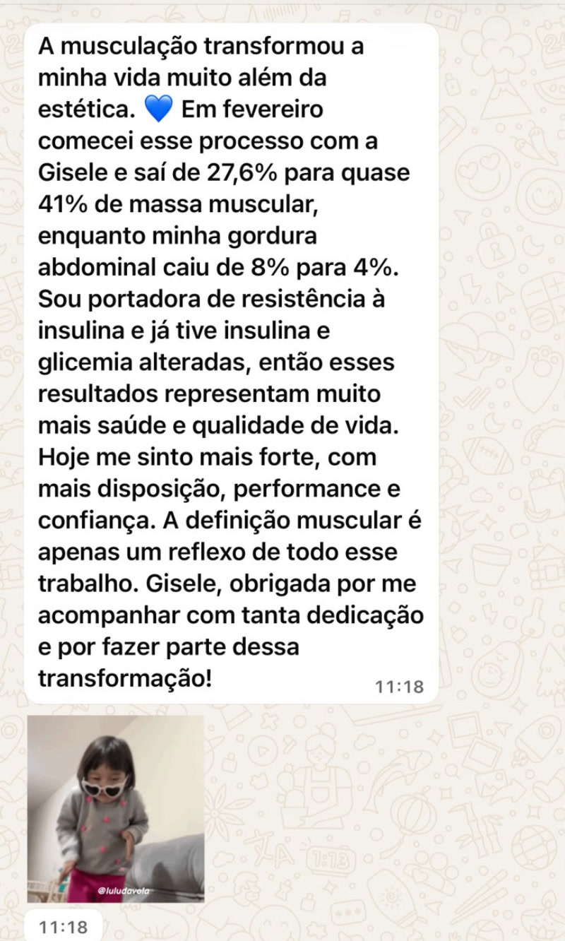 Depoimento de aluna